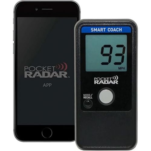  Pocket Radar Baseball Radar Gun - Smart Coach
