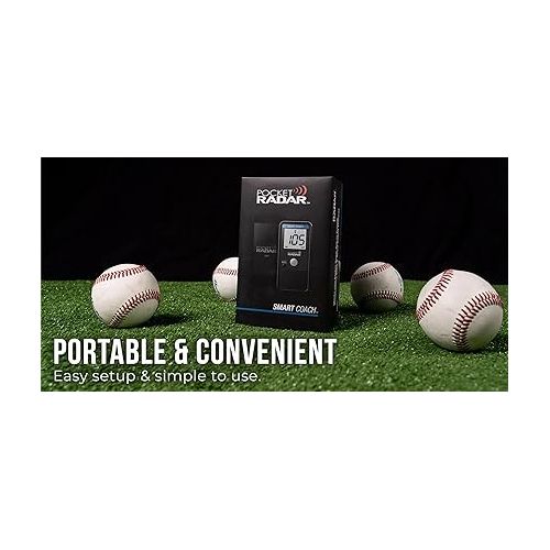  Pocket Radar Baseball Radar Gun - Smart Coach