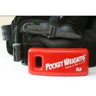 Pocket Weights 10Lb. (2 x 5lb) BCD Scuba Weights