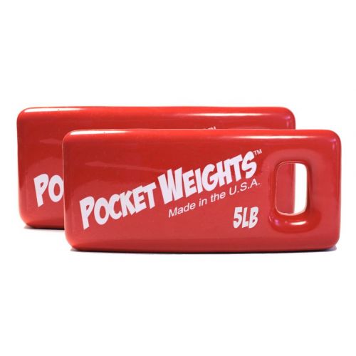  Pocket Weights 10Lb. (2 x 5lb) BCD Scuba Weights