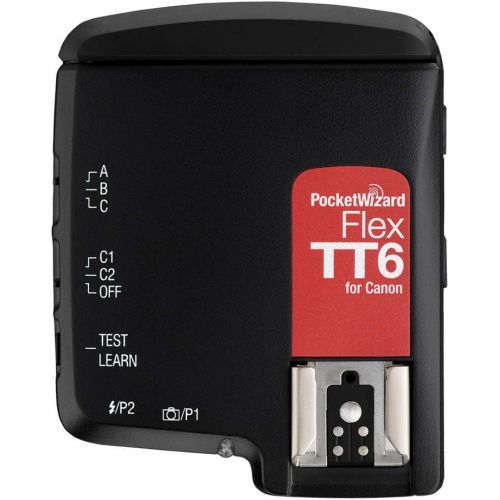  [아마존베스트]PocketWizard FlexTT6 for Canon cameras Radio Trigger to trigger off camera flash (TTL or manual) or remote cameras