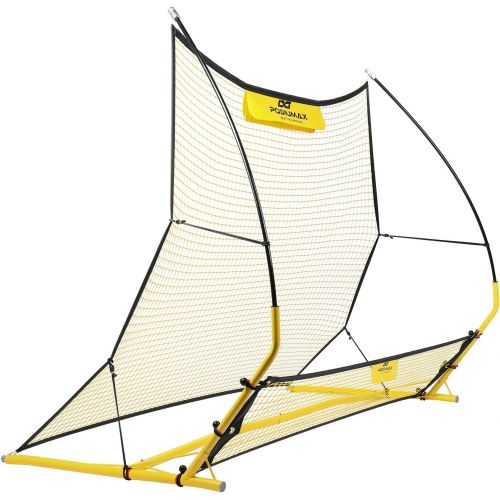  PodiuMax Upgraded Portable Soccer Trainer, 2 in 1 Soccer Rebounder Net to Improve Soccer Passing and Solo Skills, 6ft x 4.7ft