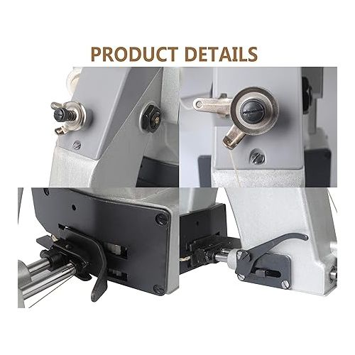  Bag Sewing closing Machine,heavy duty Cordless Bag Closer, maquina de coser costales,Automatic Bag Stitcher, Industrial Stitching Machine for Jute/Seed/Vinyl Rice Bags（gk26-1A）