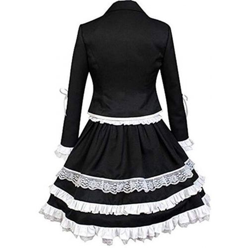  Poetic Walk Danganronpa V3 Celestia Ludenberg Cosplay Costume Lolita Princess Maid Dress