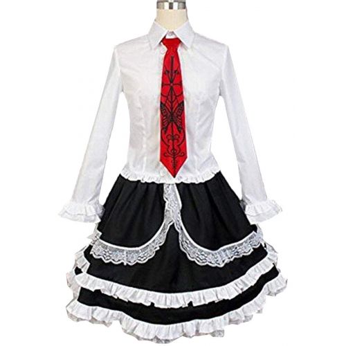  Poetic Walk Danganronpa V3 Celestia Ludenberg Cosplay Costume Lolita Princess Maid Dress