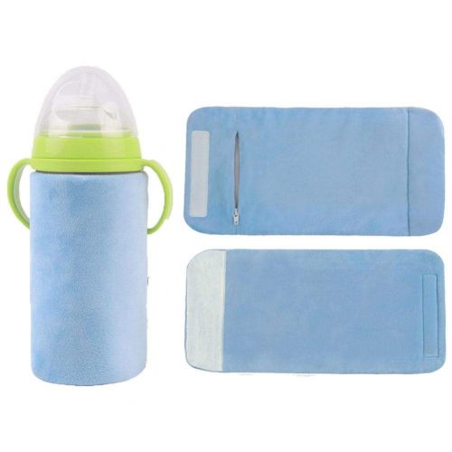  Poetryer babyflaschen warmer USB Babykostwarmer Isoliertasche, Sandwich-Isolierung Design, abnehmbarer Innenschuh, 42 ° C zirkulierende konstante Temperatur Heizung, kann fuer tragbare Strom