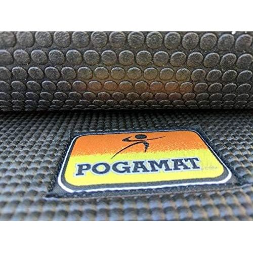  Pogamat Large Yoga Mat and Stretching Mat - 7ft X 4ft x 7mm Thick (84x 48) Anti-Tear Non Slip Exercise Yoga Mats Extra Long 7 ft Memory Foam Yoga Mats for Yoga and Cardio Fitness M