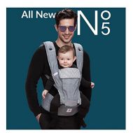 Pognae All New N 5 - Ergonomic Design Baby Carrier with Hip Seat 15 Delicate Details Carrying Positions, Front, Backpack, and Kangaroo, Perfect for Infant & Toddler, Best Baby Shower - De