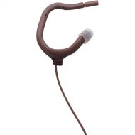 Point Source Audio EO-8WL EMBRACE Omnidirectional Earmount Lavalier Microphone with TA4F X-Connector for Shure and Line 6 Wireless Transmitters (Brown)