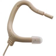 Point Source Audio EO-8WLH EMBRACE High-Sensitivity Omnidirectional Earmount Lavalier Microphone with TA4F X-Connector for Shure Wireless Transmitters (Beige)