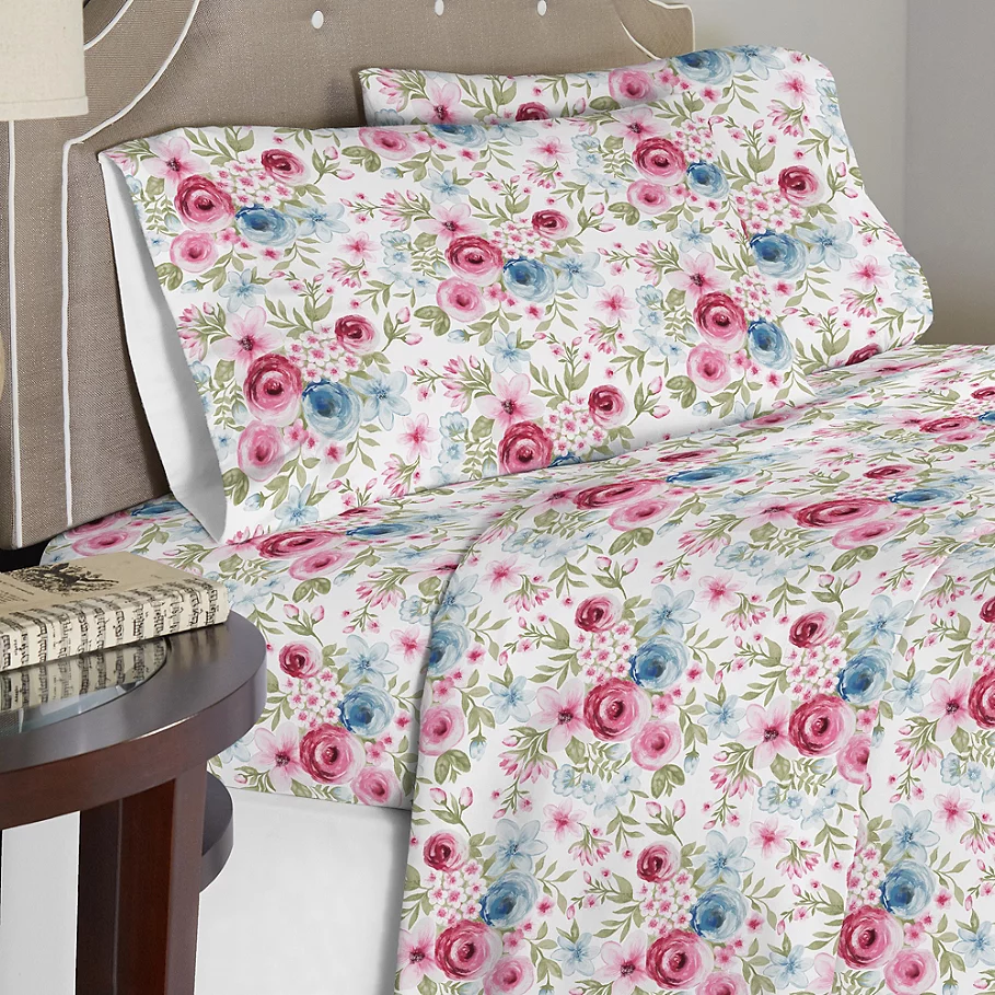  Pointehaven 175 GSM Flannel Sheet Set