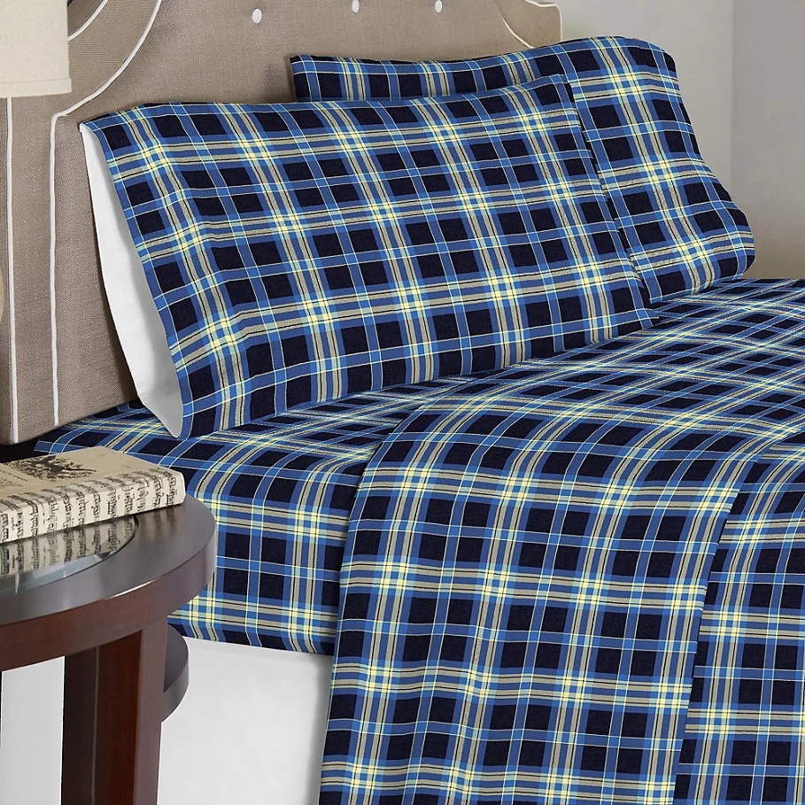  Pointehaven 175 GSM Flannel Sheet Set