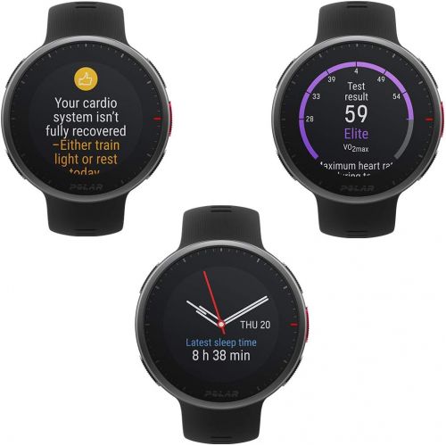  [아마존베스트]Polar Vantage V2, Premium Multi-Sport Watch, GPS Smartwatch, Wrist Pulse Monitor for Running, Swimming, Cycling, Music Control, Weather Forecast, Smart Notifications