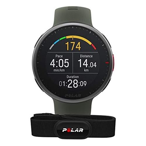  [아마존베스트]Polar Vantage V2 und H10  Premium Multisportuhr GPS Smartwatch  Pulsmessung am Handgelenk fuer Laufen, Schwimmen, Radfahren  Musiksteuerung, Wettervorhersage, Smart Notifications