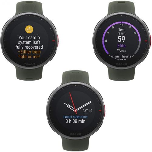  [아마존베스트]Polar Vantage V2 und H10  Premium Multisportuhr GPS Smartwatch  Pulsmessung am Handgelenk fuer Laufen, Schwimmen, Radfahren  Musiksteuerung, Wettervorhersage, Smart Notifications