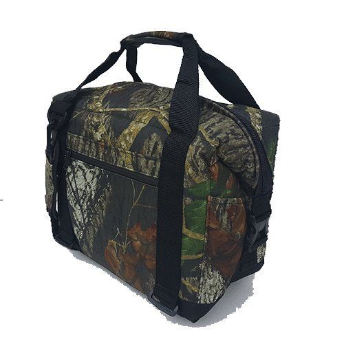  Polar Bear Coolers - Nylon Line - Quality Like No Other from The Brand You Can Trust - See Touch & Feel The Polar Bear Difference - Patent Pending - 24 Pack Mossy Oak Break Up Camo