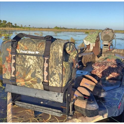  Polar Bear Coolers - Nylon Line - Quality Like No Other from The Brand You Can Trust - See Touch & Feel The Polar Bear Difference - Patent Pending - 24 Pack Mossy Oak Break Up Camo