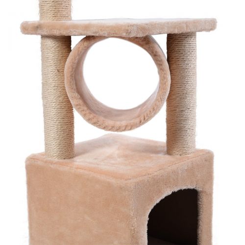  Polar Bear's Pet Deluxe Cat Tree 36 Condo Furniture Scratching Post Pet House Pet Play Toy