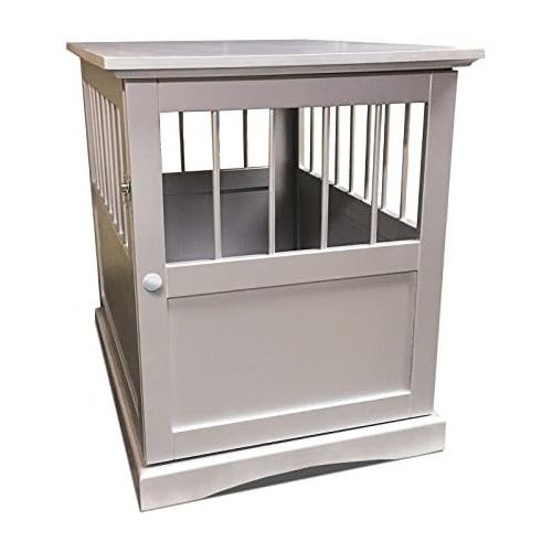  Polar Bears Pet Shop End Table Dog Crate Pet Kennel Cage Wooden Furniture Indoor Small Puppy House