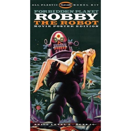  Polar Lights Forbidden Planet Robby the Robot And Altaira 112 Scale Model Kit