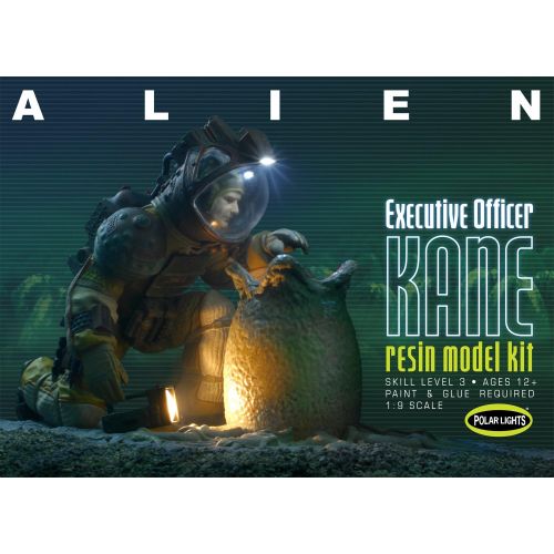  Polar Lights Resin Alien Executive Officer Kane Figure