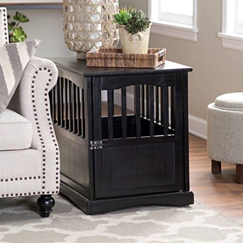  Polarbear's Shop Polarbears Shop NEW! Dog Kennel Wood Bed Large Crate Oversized Pet Cage Wooden Furniture End Table