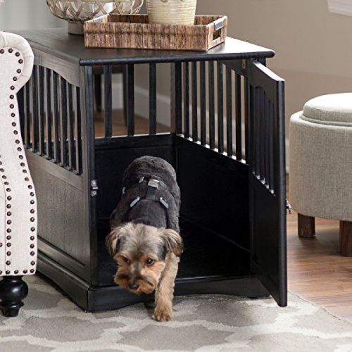  Polarbear's Shop Polarbears Shop NEW! Dog Kennel Wood Bed Large Crate Oversized Pet Cage Wooden Furniture End Table