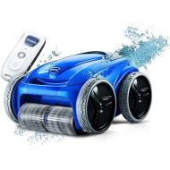 Polaris 9550 Sport Robotic Pool Cleaner, Automatic Vacuum for InGround Pools up to 60ft, 70ft Swivel Cable, Remote Control, Wall Climbing Vac w/Strong Suction & Easy Access Debris Canister