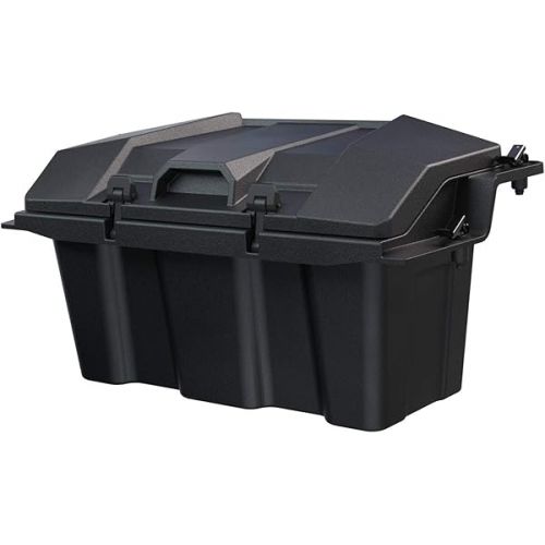  Polaris RZR Cargo Box 73 Quart for Specific Turbo R & R 4, Pro XP & XP 4 Models, Lock & Ride Technology, Waterproof Polypropylene, Easy Install, Storage Ideas for Food, Gear, Tools, Clothing - 2883751