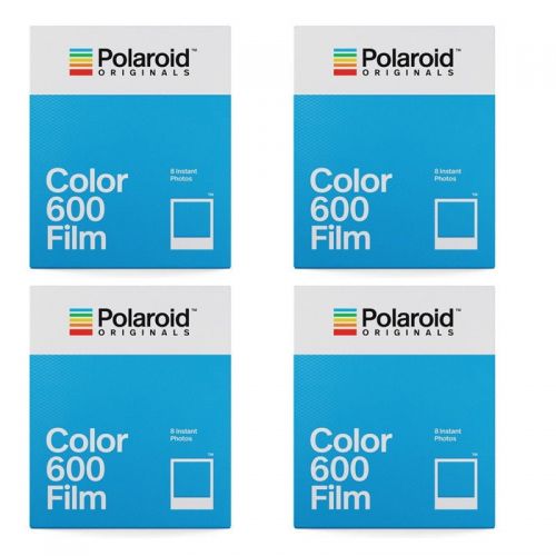 폴라로이드 4 x Polaroid Originals 4670 Instant Color Film for Polaroid 600 Type Cameras