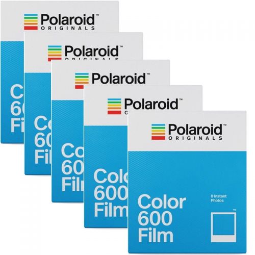 폴라로이드 5 Pack Polaroid Originals 4670 Instant Color Film for 600 Type Cameras
