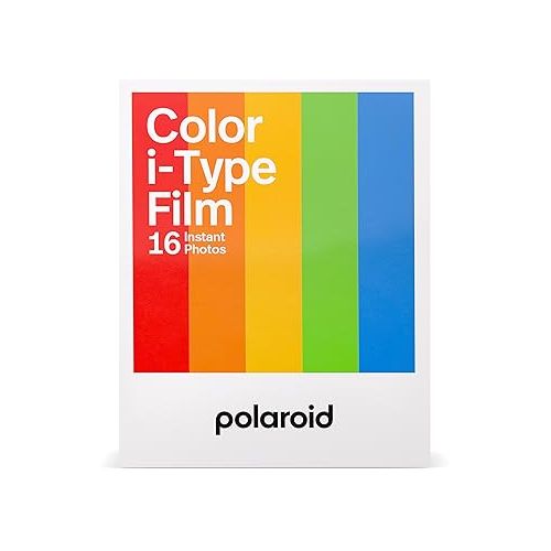 폴라로이드 Polaroid Color Film for I-Type Double Pack, 16 Color Instant Photos (6009)