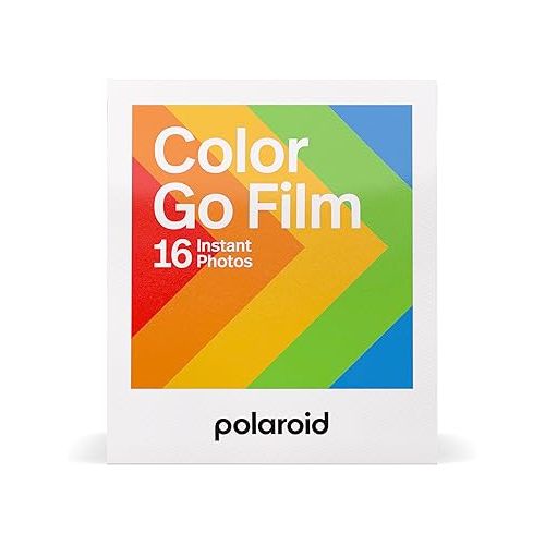 폴라로이드 Polaroid Go Color Film - Double Pack (16 Photos) (6017) - Only Compatible with Polaroid Go Camera