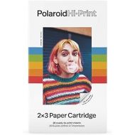 Polaroid Hi-Print Paper - 2x3 Paper Cartridge (20 Sheets) Dye-Sub (Not Zink) Cartridge, Single Pack