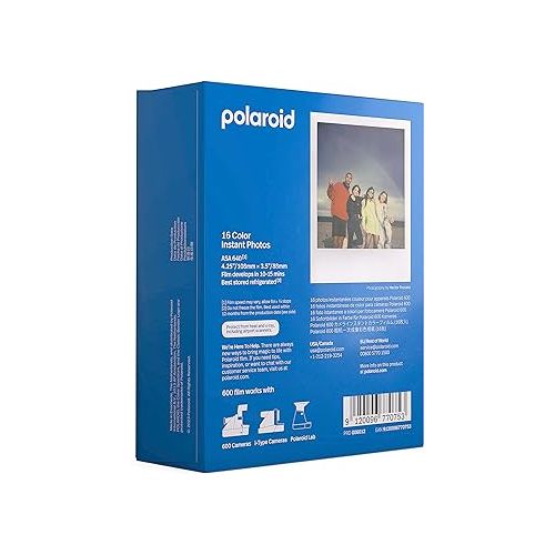 폴라로이드 Polaroid Color Film for 600 Double Pack, 16 Photos (6012)