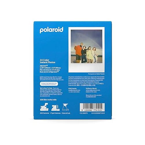 폴라로이드 Polaroid Color 600 Film Triple Pack, 24 Photos (6273)