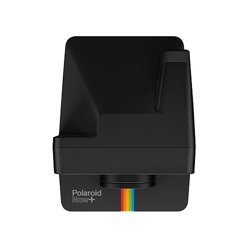 폴라로이드 Polaroid Now+ Black (9061) - Bluetooth Connected I-Type Instant Film Camera (Renewed)