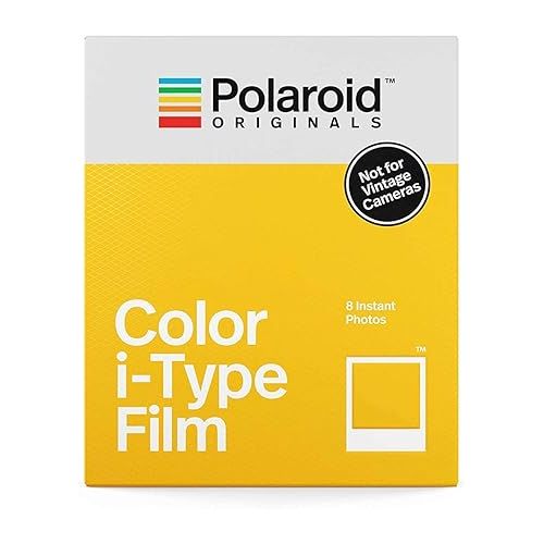 폴라로이드 Polaroid Originals Instant Color Film for i-Type Cameras 5 Pack, 40 Instant Photos Bundle with a Lumintrail Cleaning Cloth