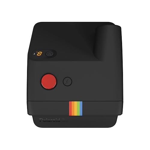 폴라로이드 Polaroid Go Instant Mini Camera - Black (9070) - Only Compatible with Polaroid Go Film