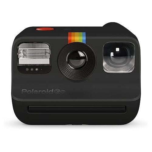 폴라로이드 Polaroid Go Instant Mini Camera - Black (9070) - Only Compatible with Polaroid Go Film