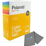 Polaroid Originals Instant Color Film for i-Type Cameras 2 Pack, 16 Instant Photos Bundle with a Lumintrail Cleaning Cloth