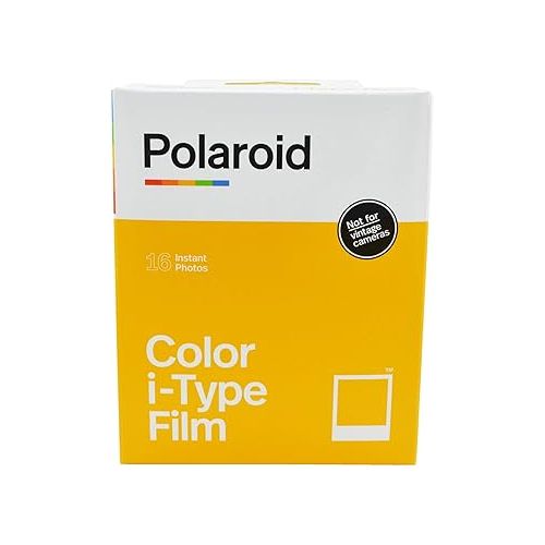폴라로이드 Polaroid Originals Instant Color Film for i-Type Cameras 2 Pack, 16 Instant Photos Bundle with a Lumintrail Cleaning Cloth