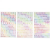 Polaroid Scrapbook Stickers (Alphabet & Numbers)