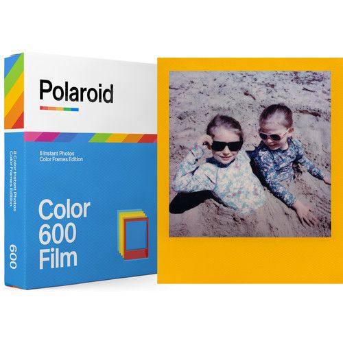 폴라로이드 Polaroid Color 600 Instant Film (Color Frames Edition, 8 Exposures)
