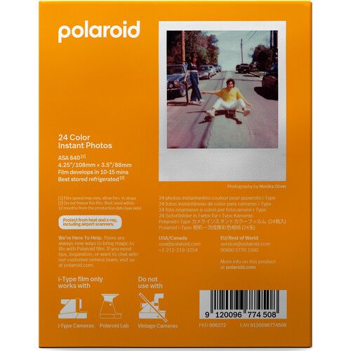 폴라로이드 Polaroid Color i-Type Film (Triple Pack, 24 Exposures)
