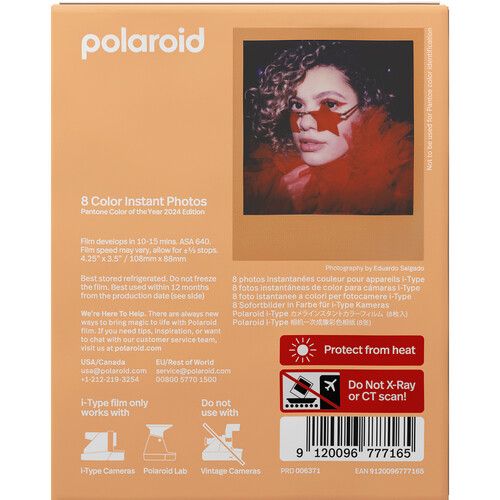 폴라로이드 Polaroid Color i-Type Instant Film (Pantone Color of the Year 2024 Edition, 8 Exposures)
