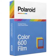 Polaroid Color 600 Instant Film (Color Frames Edition, 8 Exposures, Short-Dated Expires 05/2024)