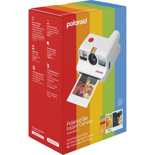 폴라로이드 Polaroid Go Generation 2 Instant Film Camera Everything Box (White)