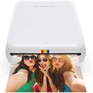 [아마존베스트]Polaroid ZIP Wireless Mobile Photo Mini Printer (White) Compatible w/ iOS & Android, NFC & Bluetooth Devices