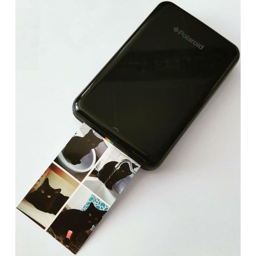 폴라로이드 Polaroid ZIP Wireless Mobile Photo Mini Printer (Black) Compatible w/ iOS & Android, NFC & Bluetooth Devices